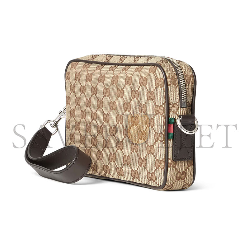 GUCCI GG CANVAS SMALL CROSSBODY BAG 834802 (23*15*5cm) GUCCI GG CANVAS SMALL CROSSBODY BAG 834802 (23*15*5cm)